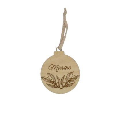 Boule De Noël Personnalisée Elan