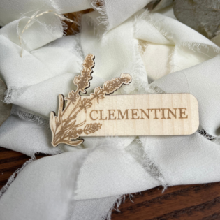 marque place lavande personnalisable